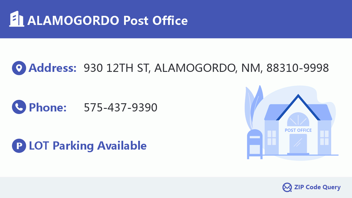 Post Office:ALAMOGORDO