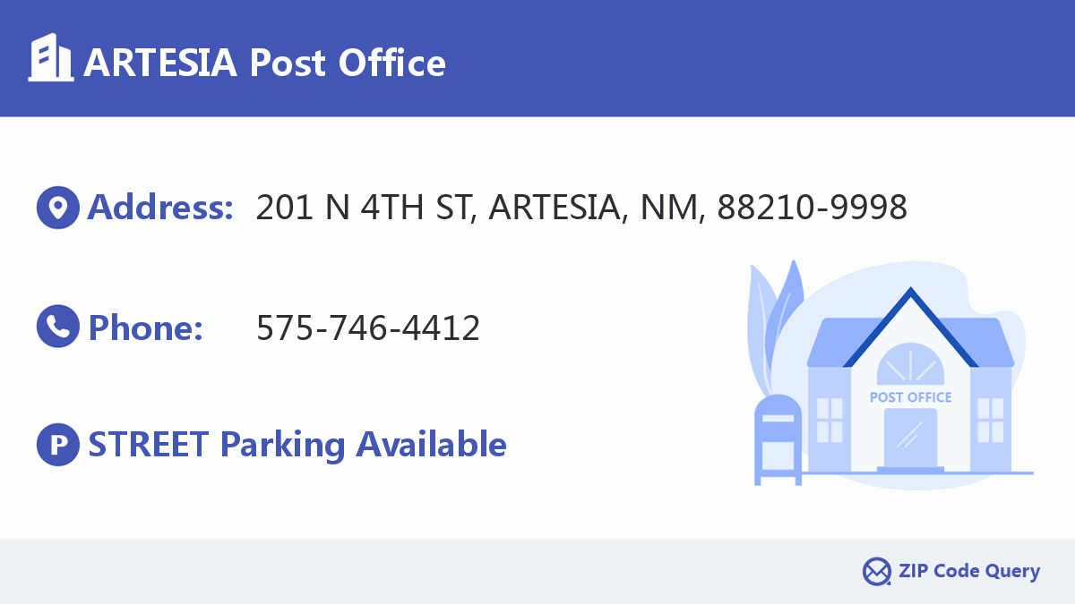 Post Office:ARTESIA