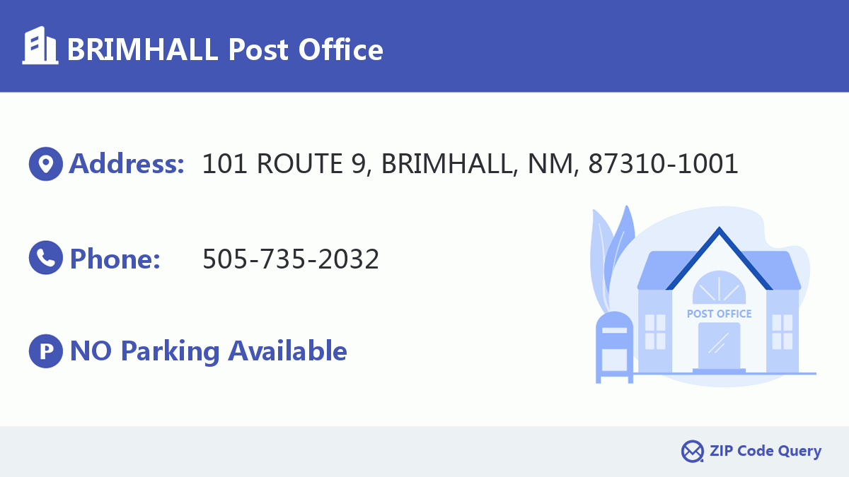 Post Office:BRIMHALL