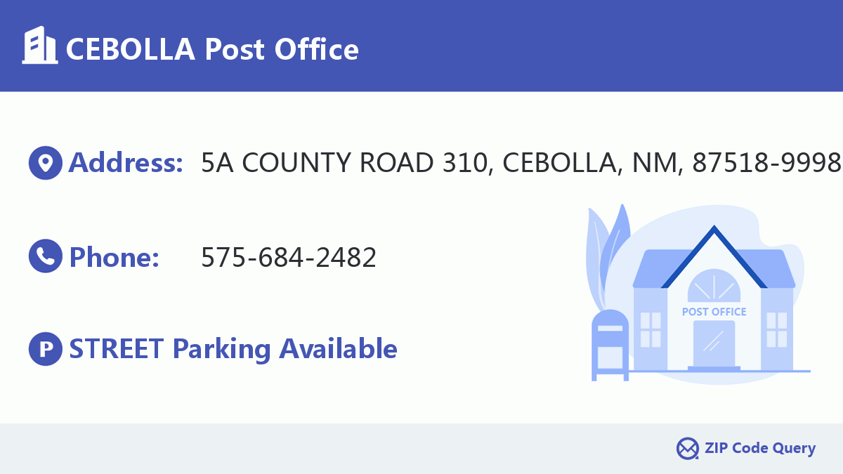 Post Office:CEBOLLA