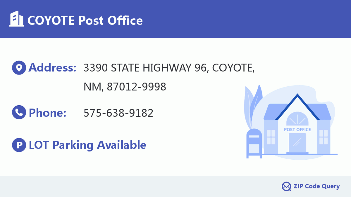 Post Office:COYOTE