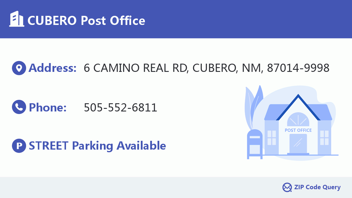 Post Office:CUBERO