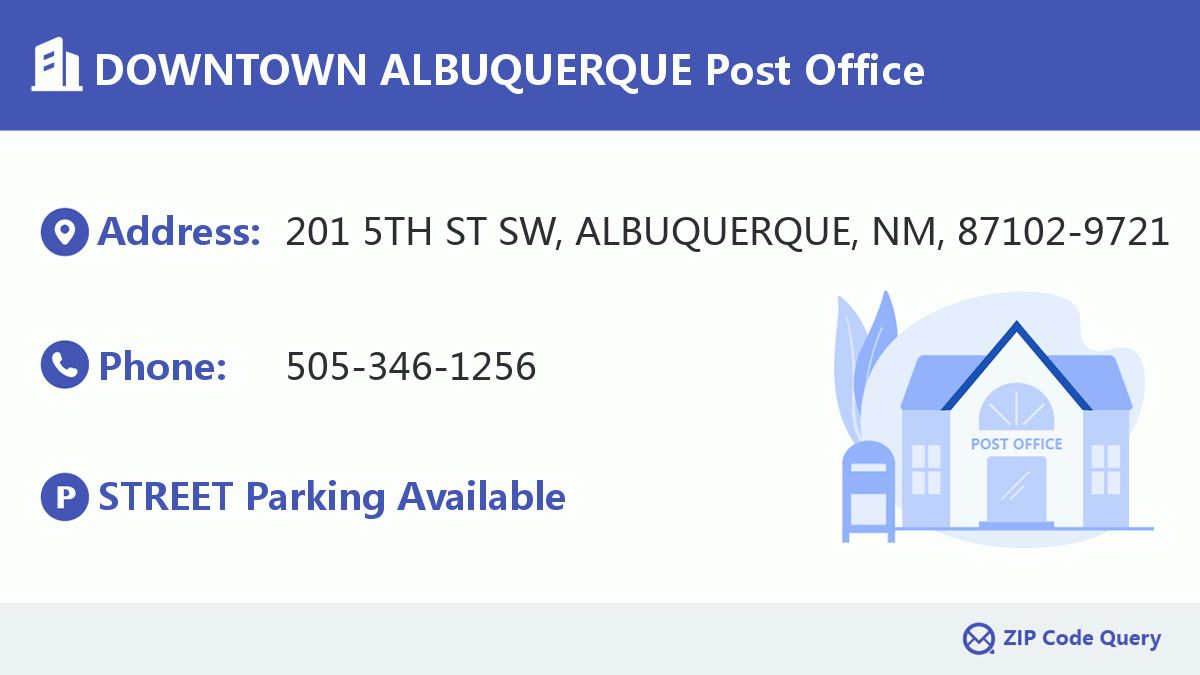 Post Office:DOWNTOWN ALBUQUERQUE
