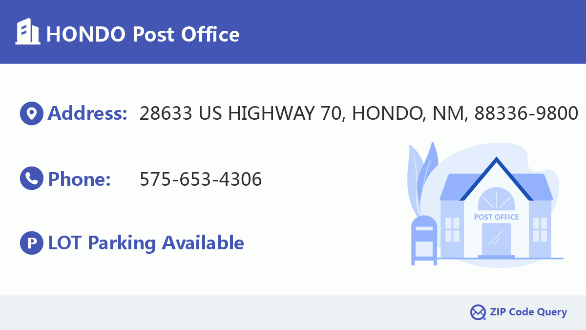 Post Office:HONDO
