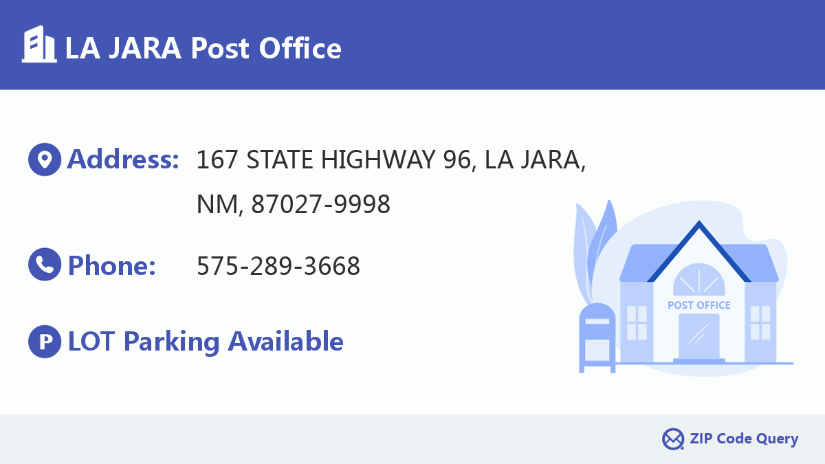 Post Office:LA JARA