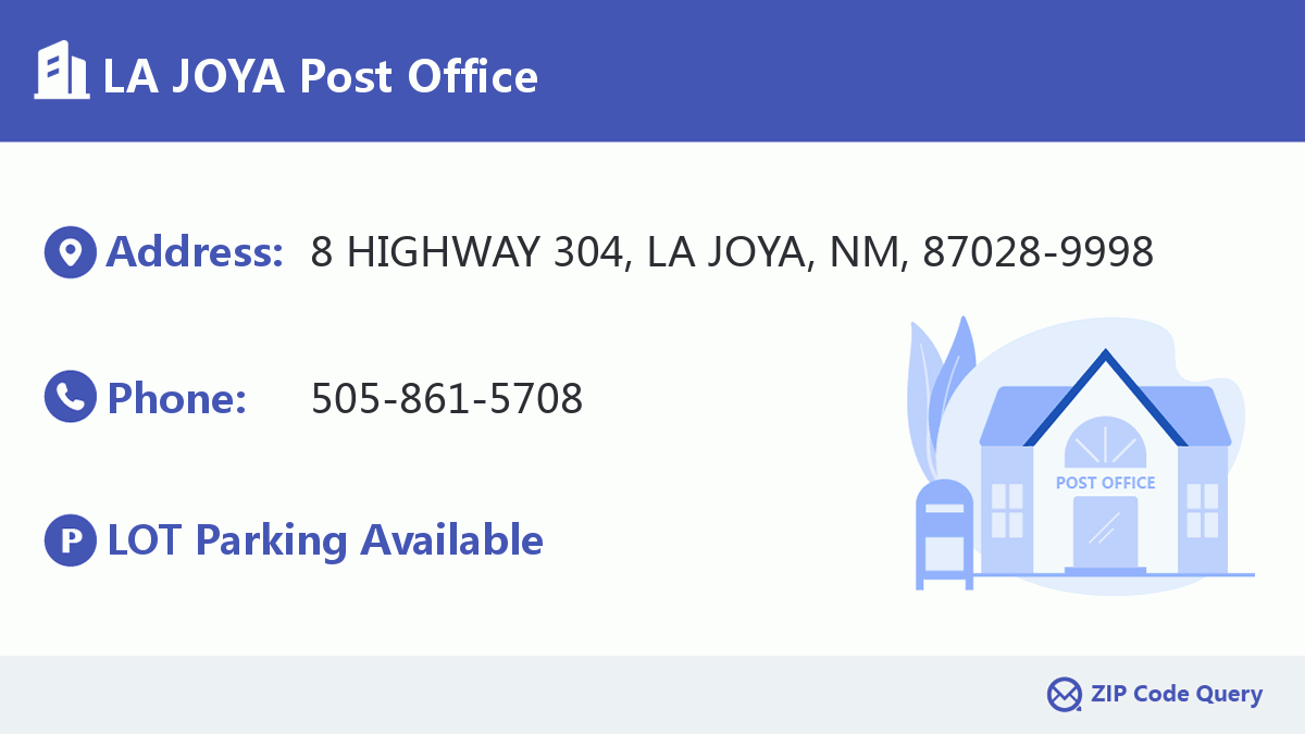 Post Office:LA JOYA