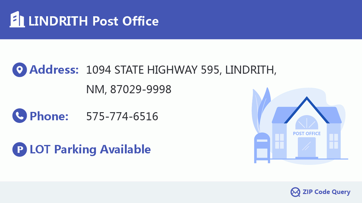 Post Office:LINDRITH