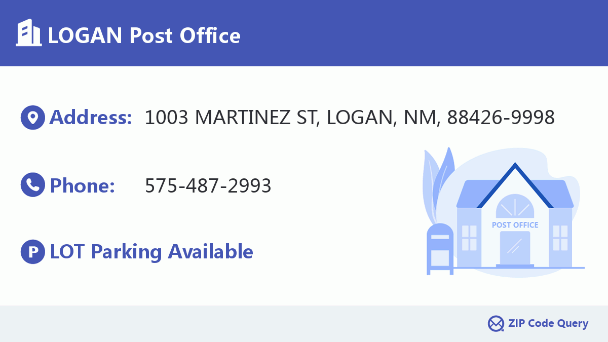 Post Office:LOGAN