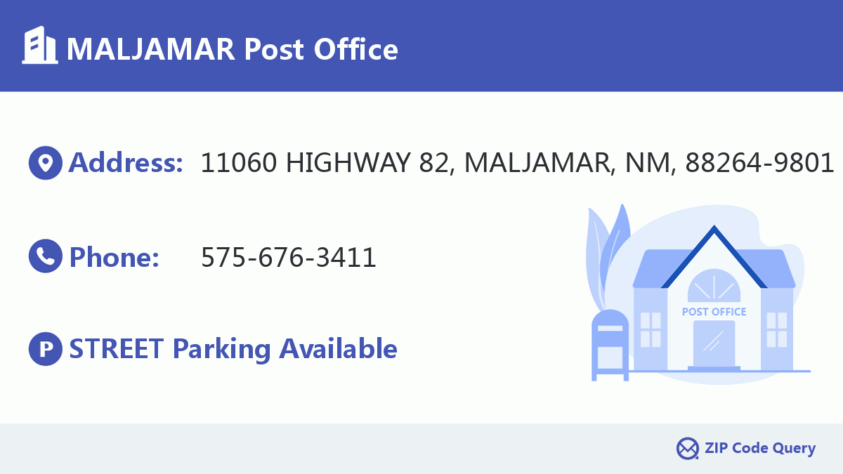 Post Office:MALJAMAR