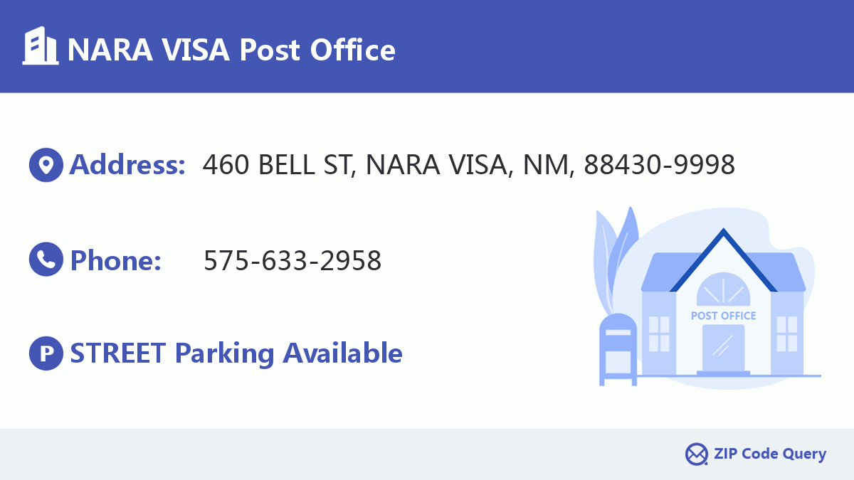 Post Office:NARA VISA