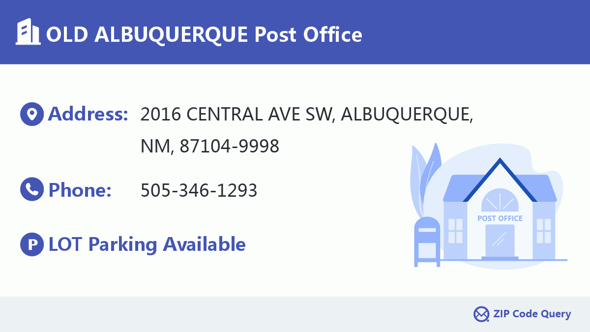 Post Office:OLD ALBUQUERQUE