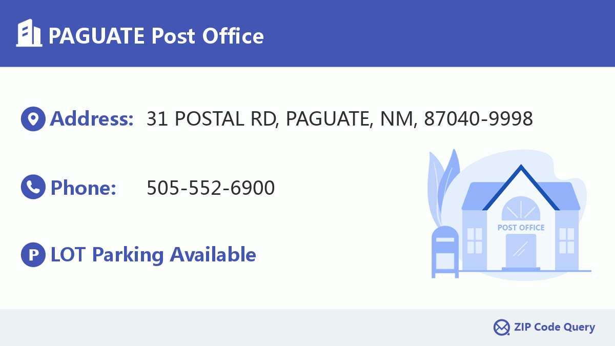 Post Office:PAGUATE