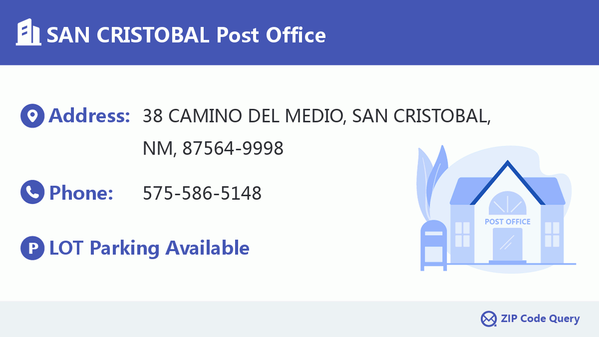 Post Office:SAN CRISTOBAL