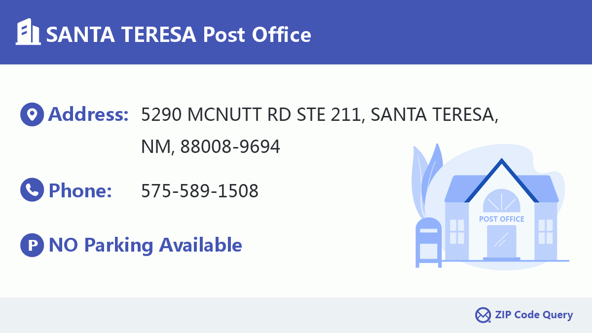 Post Office:SANTA TERESA