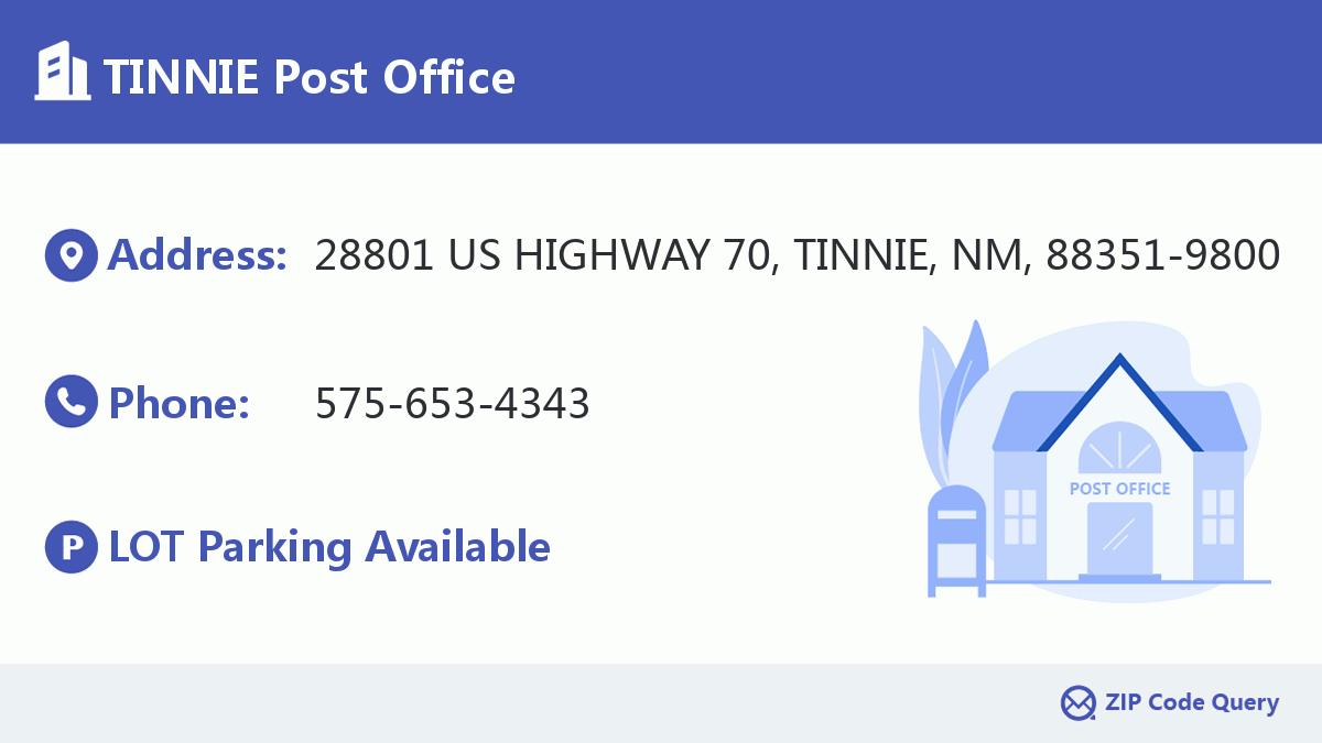 Post Office:TINNIE