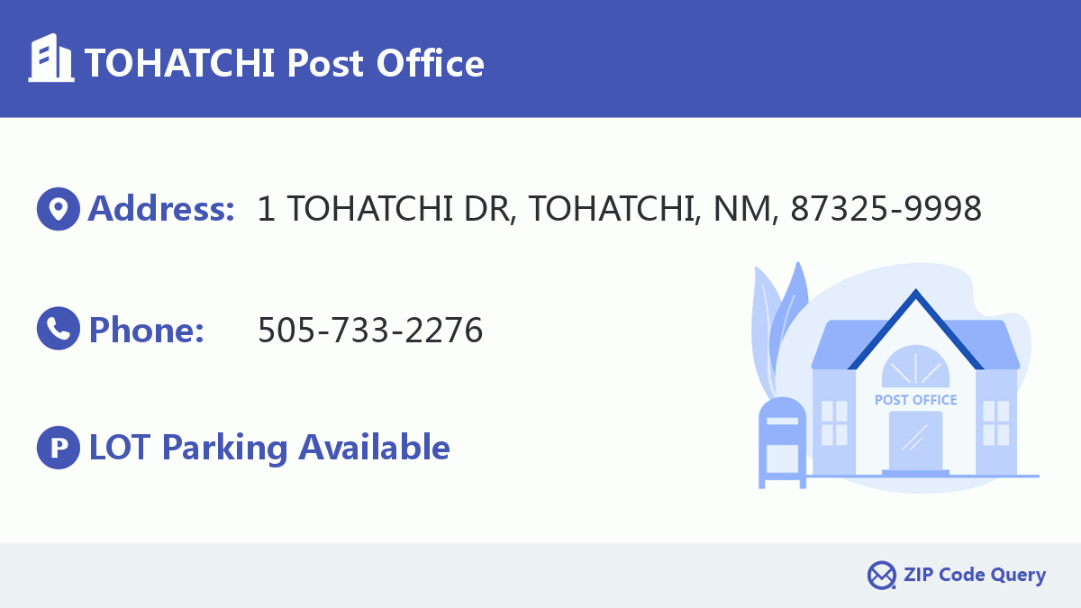 Post Office:TOHATCHI